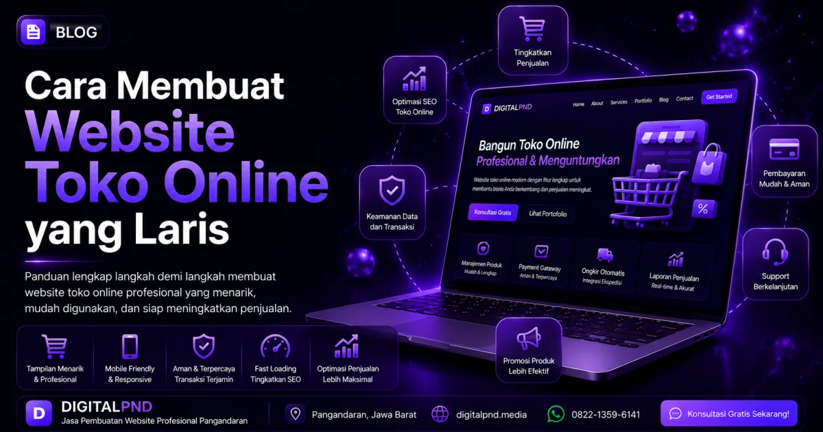 Cara Membuat Website Toko Online yang Laris
